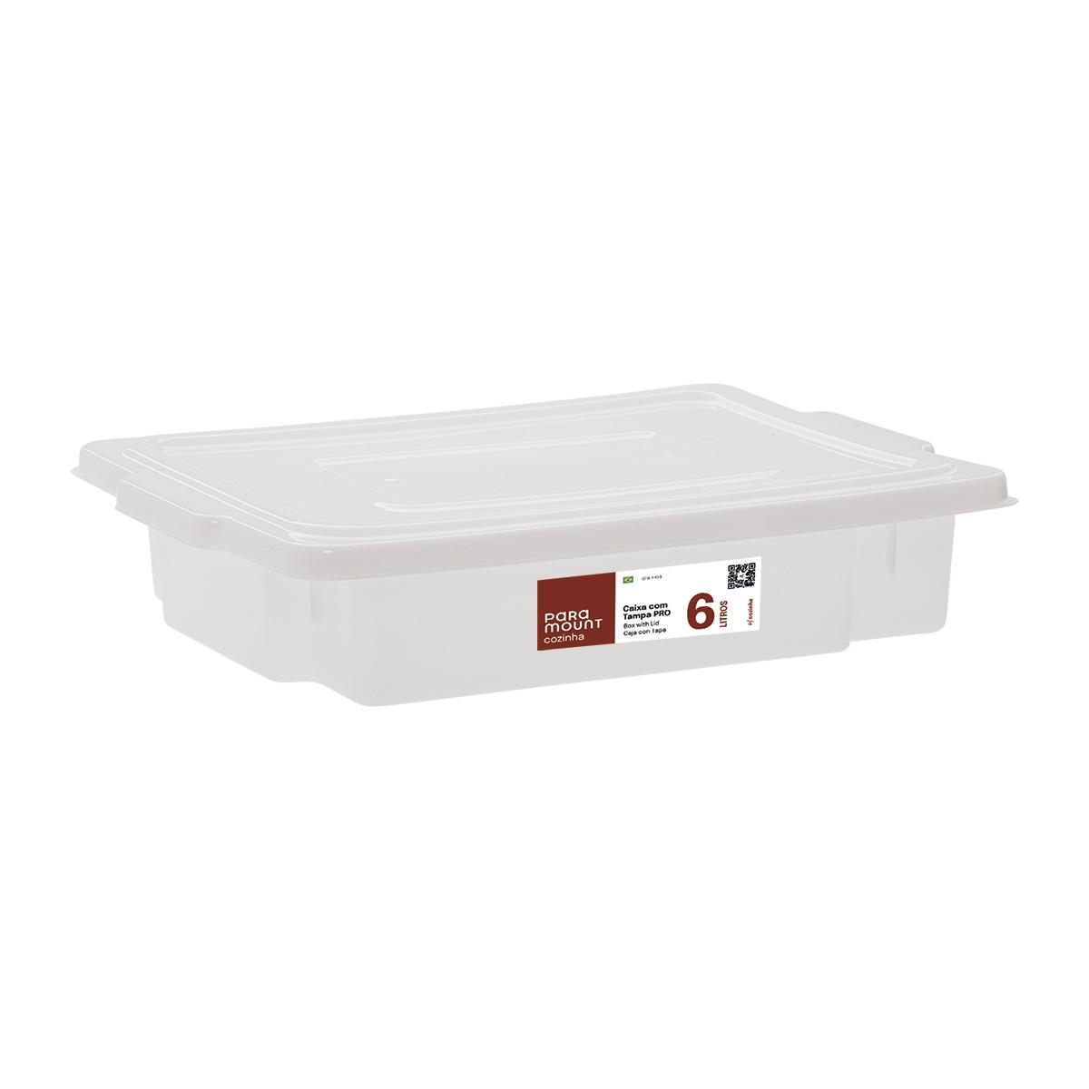 Caixa Pro com Tampa 6 L