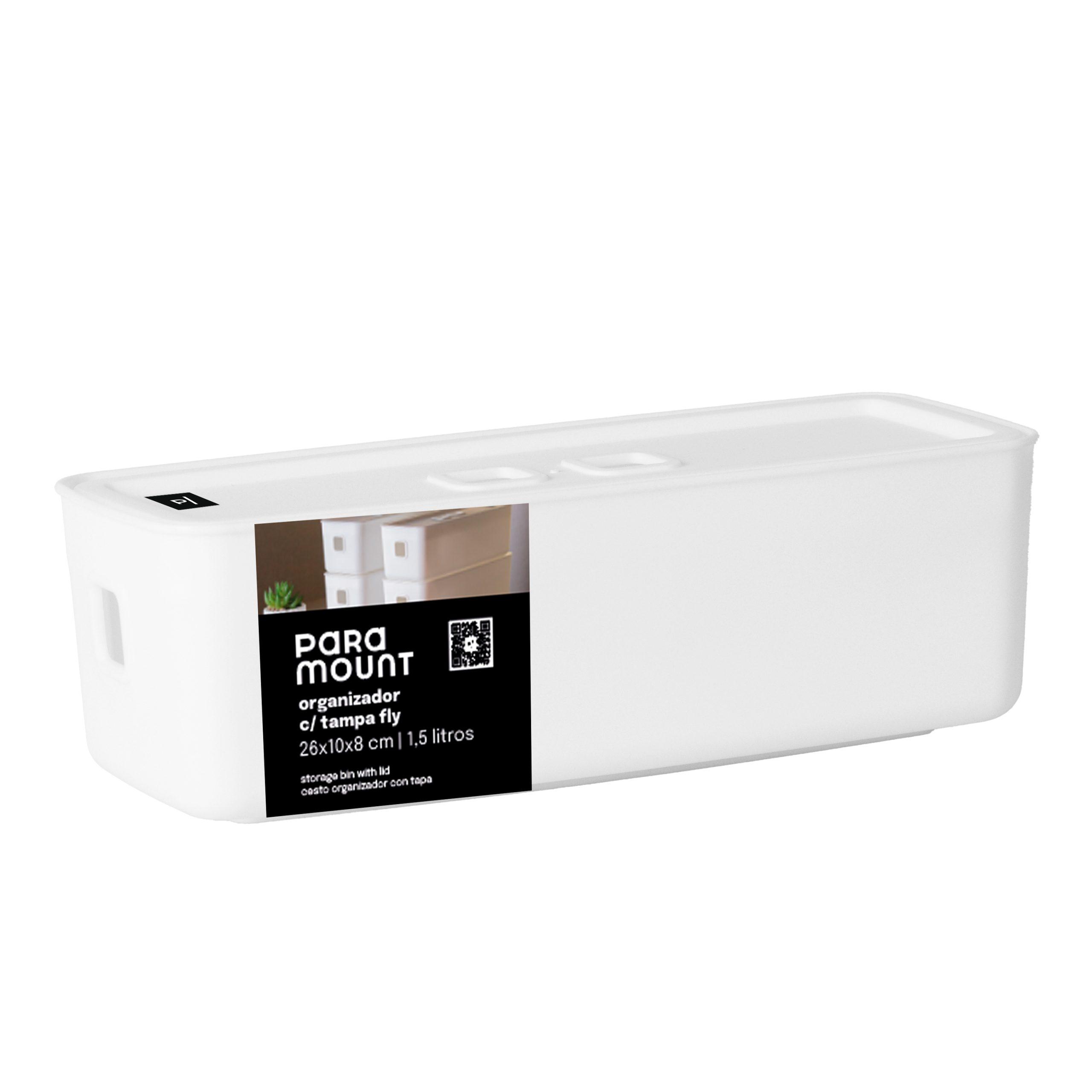 Organizador com Tampa Fly 1,5 L