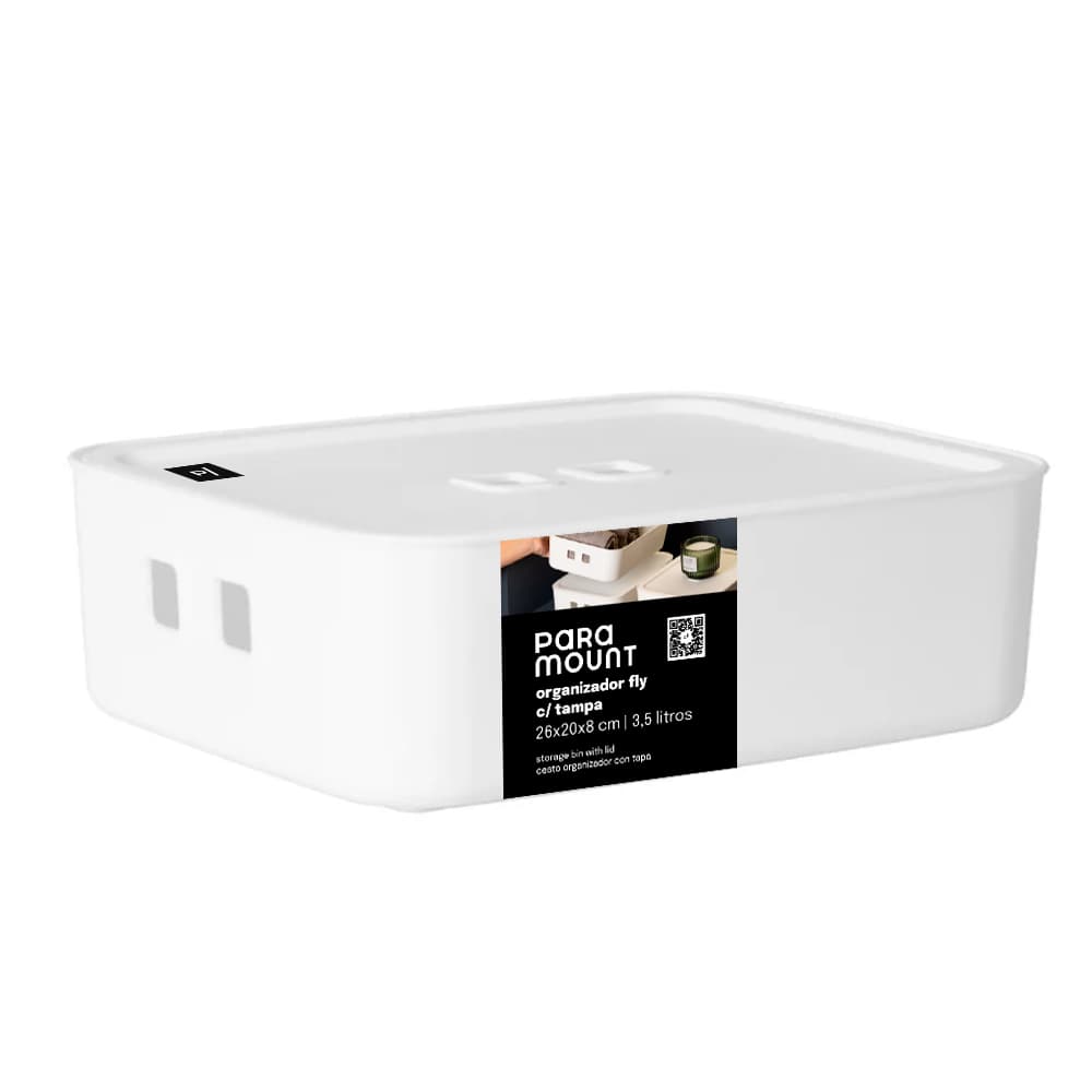 Organizador com Tampa Fly 3,5 L