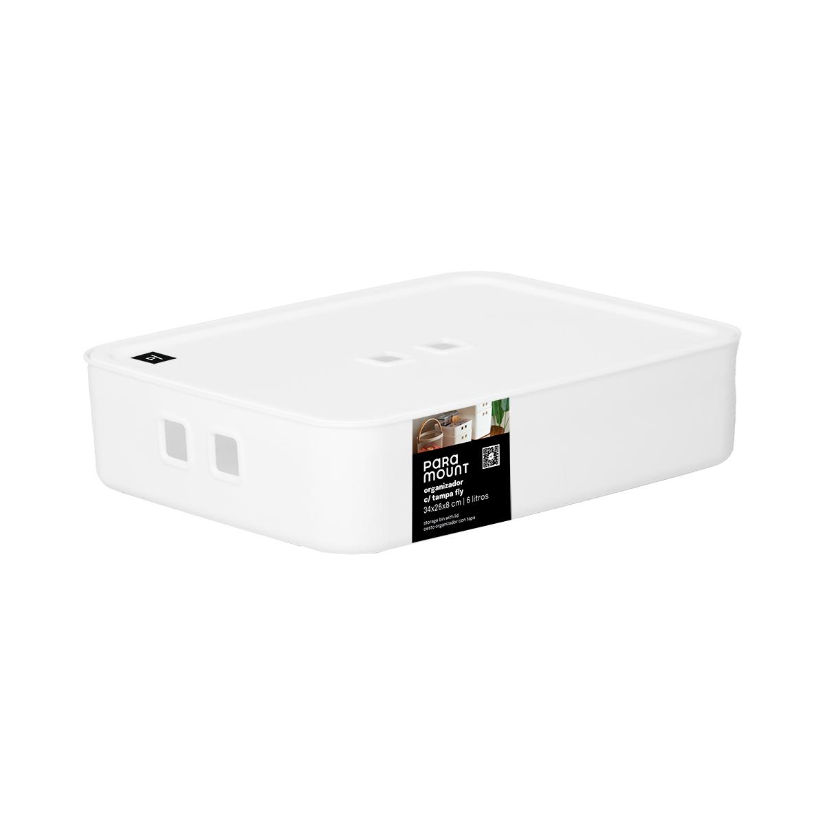 Organizador com Tampa Fly 6 L