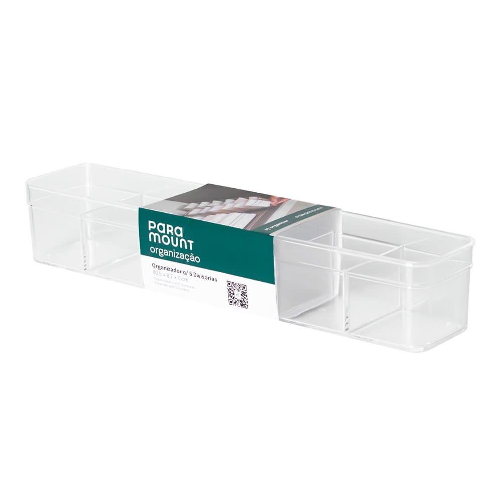 Organizador Diamond com 5 Divisórias
