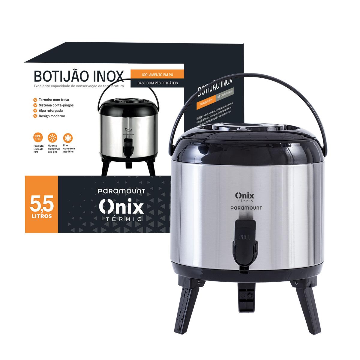 Botijão Inox 5,5 L