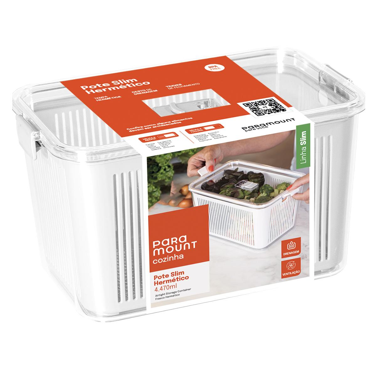 Pote Slim Multiuso 4.470 ml