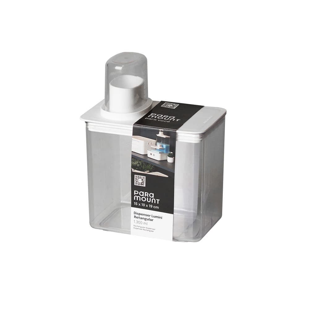 Dispenser Lumini Retangular 1.300 ml