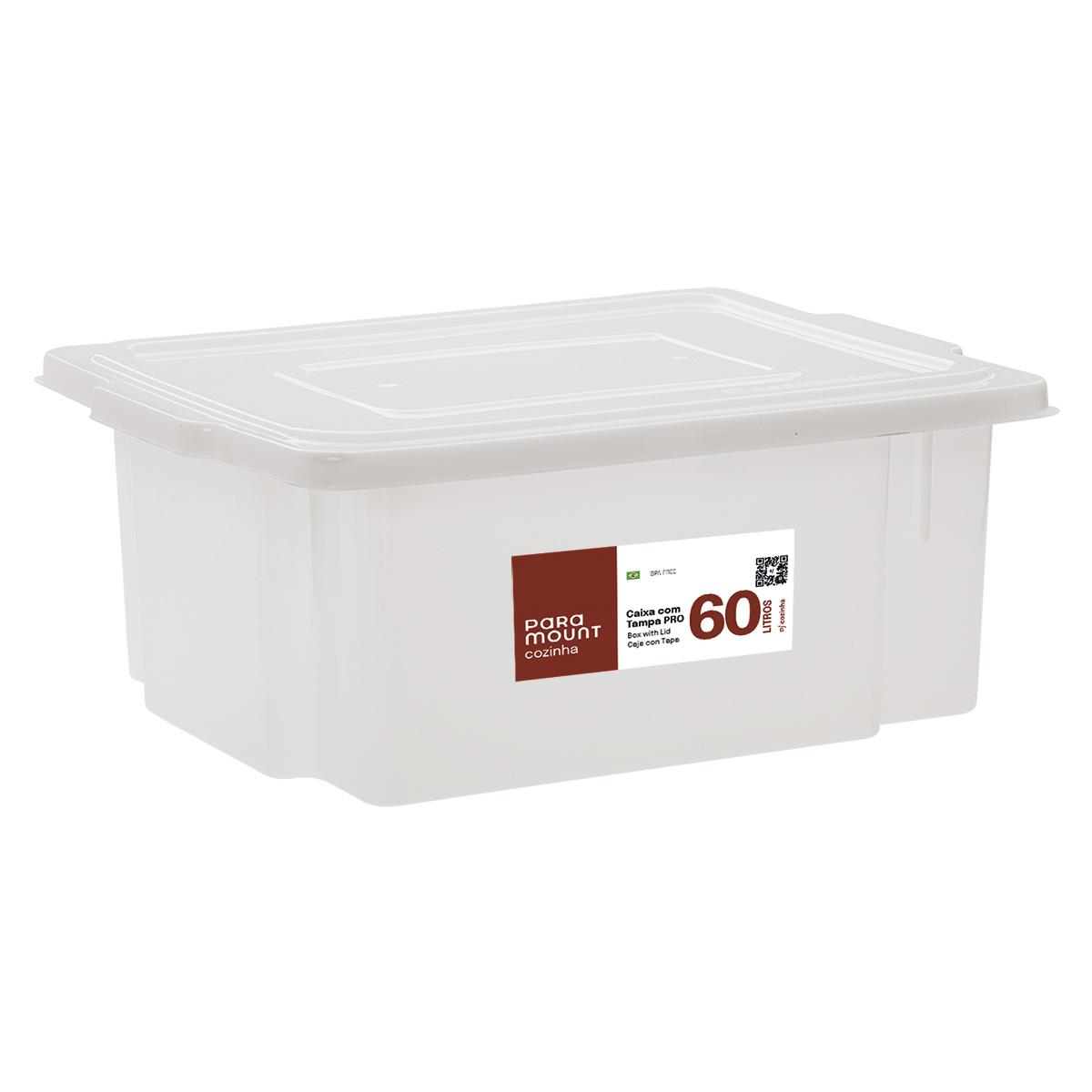 Caixa Pro com Tampa 60 L