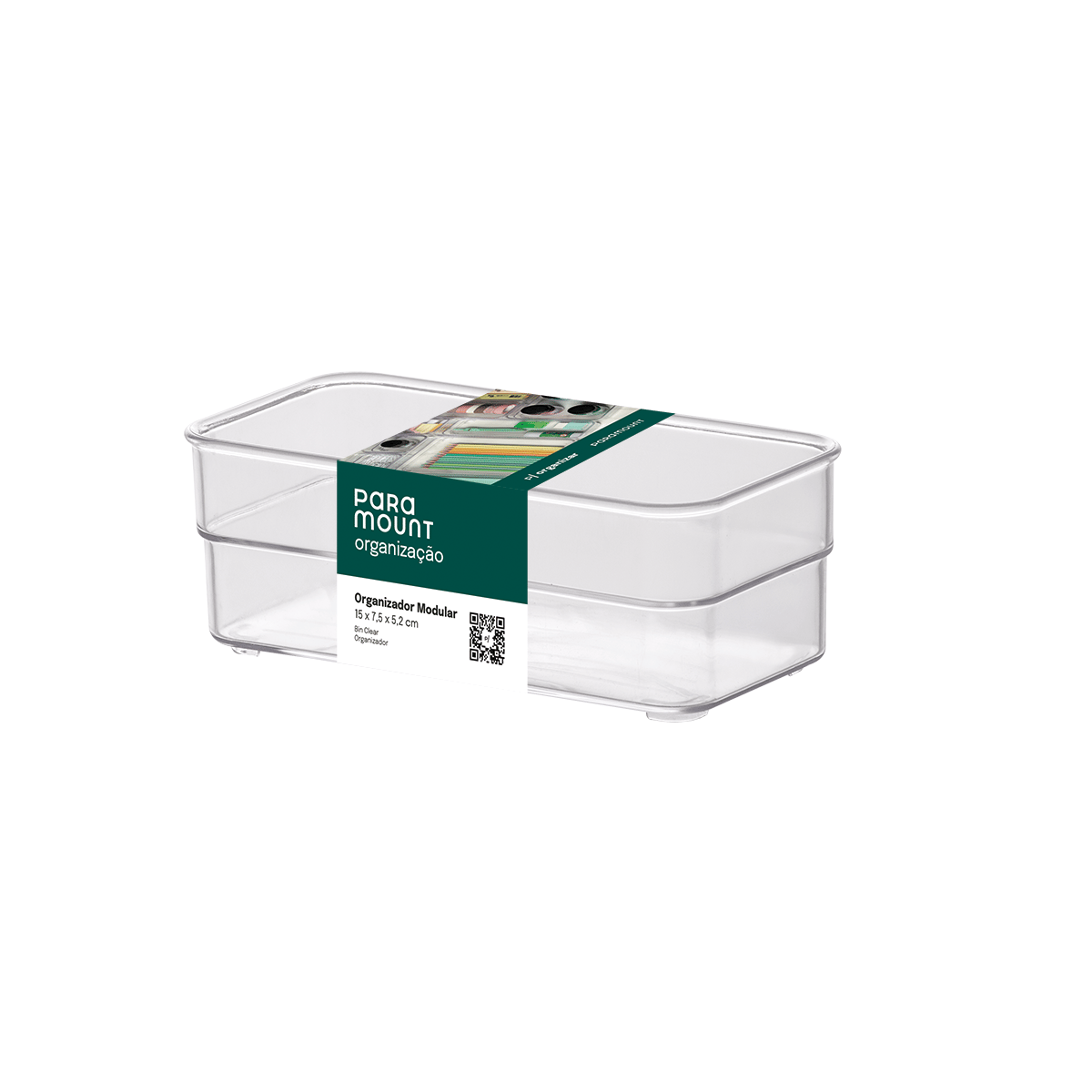 Organizador Diamond 15 x 7,5 x 5,2 cm